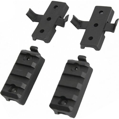 Tactical Airsoft Helmet Rail Adapter Mount Set For Helmet Rail Connectors Accessories Rail Adapter