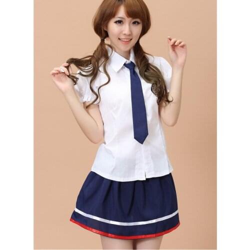 2017 NEW COSPLAY youth student uniforms Sexy lingerie women costumes Sex Products toy Sexy underwear Role play korean uniforms