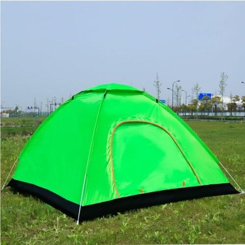 3-4 People On The Beach, Outdoor Camping, Foldable Automatic Tent, Easy And Fast To Open The Double Automatic Tent