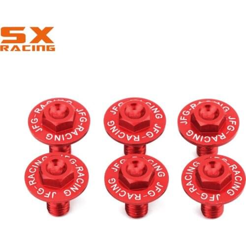 Front Fork Guard Bolt Screw Fork For HONDA CR85R CRM250AR CRF150R CRF250L CRF250M CRF250 XR250 XR400 Dirt Bike Freeride
