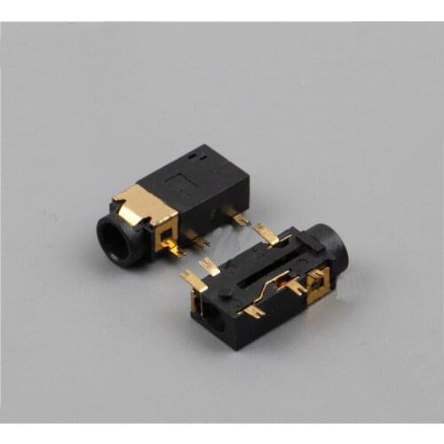 PJ-342 4.0H 3.5 Headphone jack 3+3 patch 6P headphone stand 6 foot patch