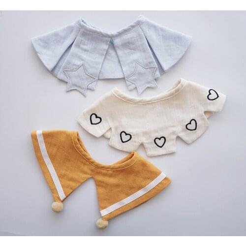 3 Pcs Baby Bibs For Feeding Soft Cotton Muslin Bandana Bibs For Children Cute Kids Scarf Breathable Apron For Boys Girls