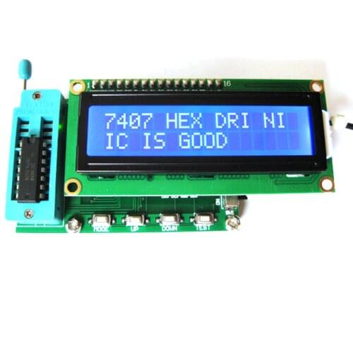 New version of integrated circuit tester IC tester 74 40 series can judge the quality of logic gates