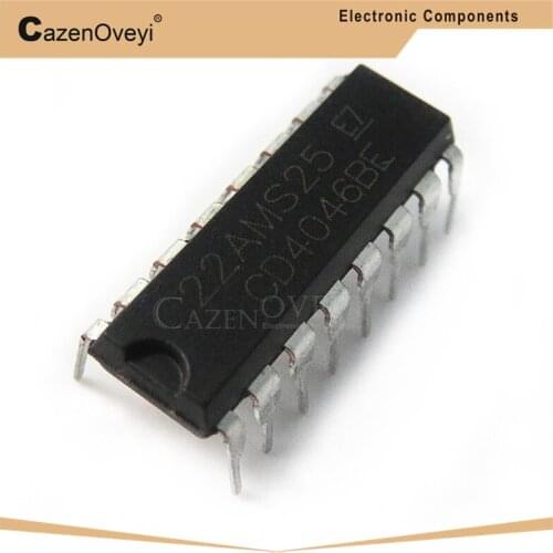 10pcs/lot CD4046BE CD4046 DIP-16 In Stock
