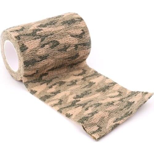 7.5cm×4.5m Camo Outdoor Hunting Shooting Tool Camouflage Stealth Tape Wrap E56D
