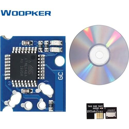 SD2SP2 Adapter SD Card Reader Replacement mit Boot Disc Mini DVD 1.2a for Nintendo Gamecube NGC NTSC