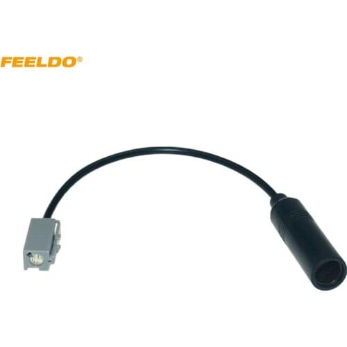 FEELDO Car Stereo Radio 1PIN Male Plug Antenna Adapter For Honda CRV Civic Accord Single Head Radio Wire Cable #HQ6739