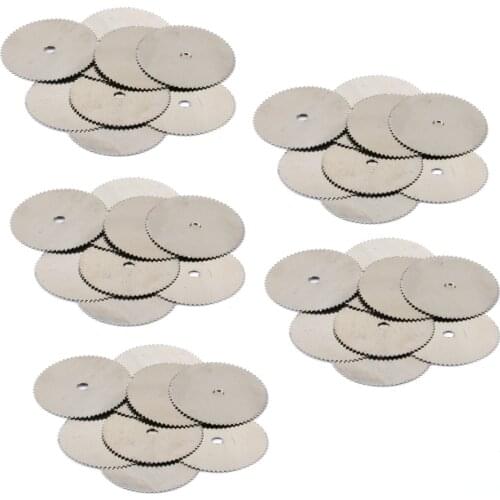 20Pcs Wood Cutting Disc Stainless Steel Cut Off Wheel Saw Blade For Dremel Rotary Tool Woodworking Tool Dremel Accessories