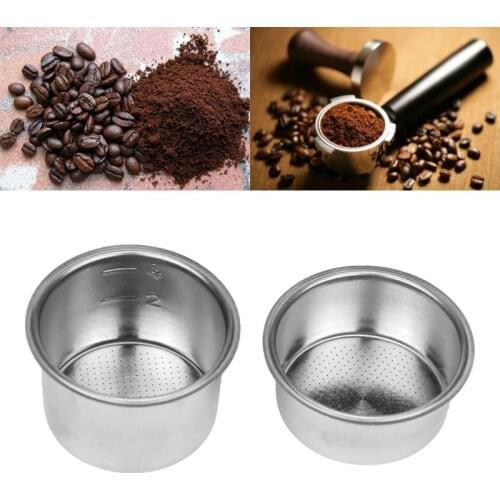 51mm 4 cups filter Replacement Filter Basket for Coffee Bottomless Portafilter For Delonghi EC680/EC685 Espresso Machine parts