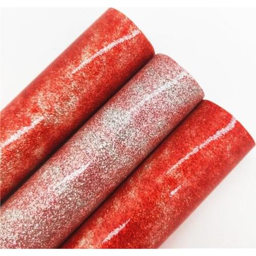 Smooth Patent Glossy Glitter Leather Fabric Sheets with Felt Backing Vinyl Fabric For DIY Bows Earrings 21X29CM R205B