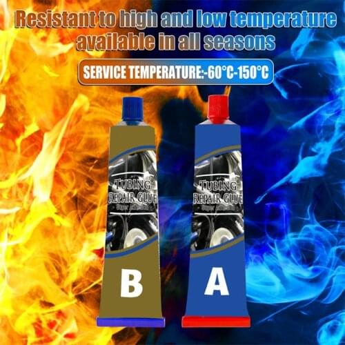 K1KA Strong Bond Sealant AB Glue Casting Adhesive Industrial Heat Resistance Cold Weld Metal Repair Paste Defect Repair Agent