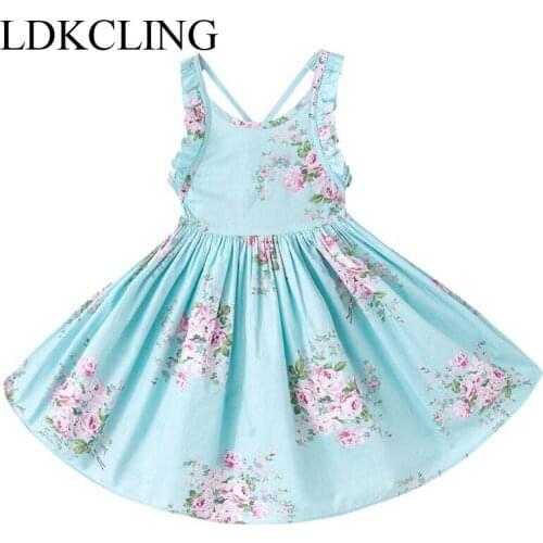 LDKCLING Summer Dresses For Girls