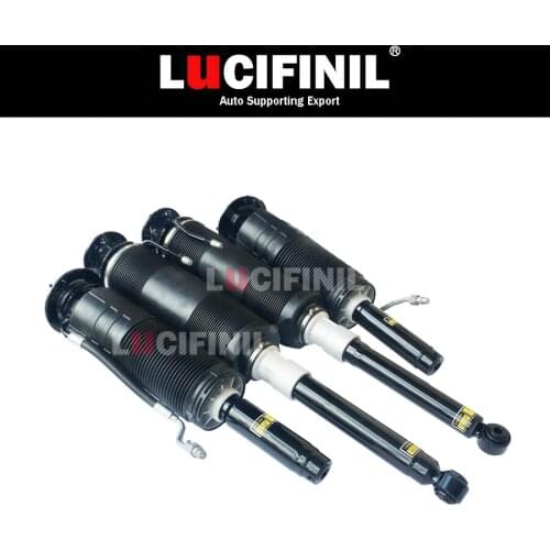 LuCIFINIL 4PCS Rear Hydropneu ABC Struts Front Suspension Shock Fit W220 W215 2203208913(9013) 2153200513(413)