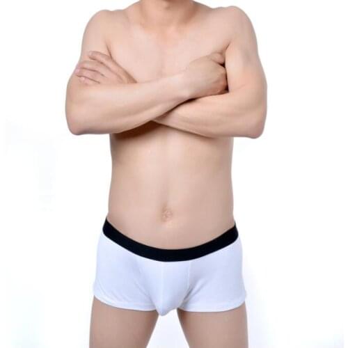Mens underwear low-waist briefs bactericidal underpants tailor-made to cotton