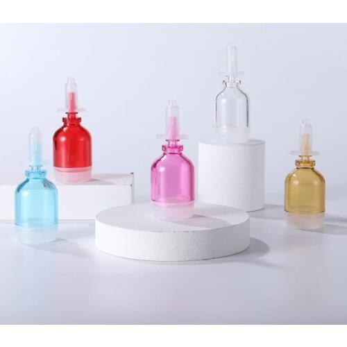 300x WholesaleSmall bottle,hyaluronic acid original ampoule,neck essence moisturizing water bottle, 10ml small bulb bottle