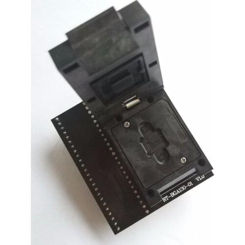 BGA130 SOCKET RT-BGA130-01 POS machine NAND MCP adapter FM64D1G12A FM64D1G For RT809H Programmer