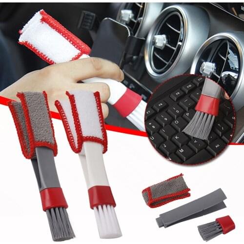 Car Air Conditioner Vent Slit Paint Cleaner Spot Rust Tar Spot Remover Brush Dusting Blinds Keyboard Cleaning Brush Car Wash