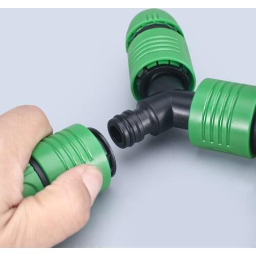1/2" Y water splitter connector 3 way water tap Quick connectors Plastic Garden Hose Fitting Set hot sale Water pipe adapter
