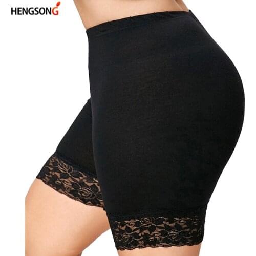 Womens Shorts Hot Safety Short Pants Elastic Anti Chafing Lace Thigh Sock Middle Waist Prevent Leg Thigh Chafing Sock