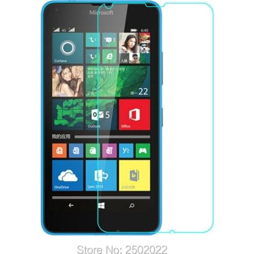 0.3mm 2.5D Nanometer Tempered Glass screen protector for Microsoft Nokia Lumia 640 guard pelicula de vidro protection protection