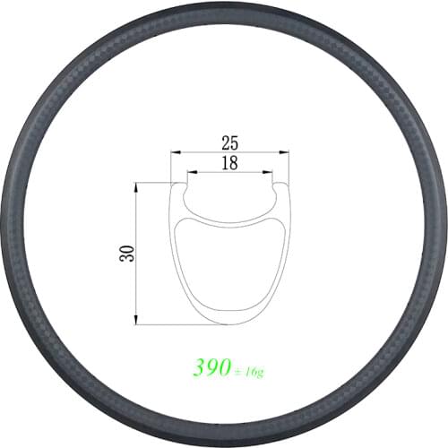 700c 30mm clincher road bike carbon rim 30C 24mm wide basalt brake track UD 3K 12K 3K Twill matte glossy 18H 20H 21H 24H 28H 32H