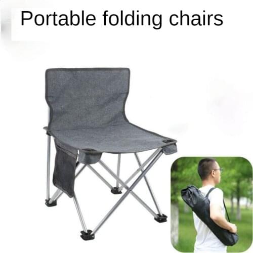 Free Shipping Outdoor Camping Portable Backrest Fishing Folding Chair Camping Leisure Beach Chair camping stool