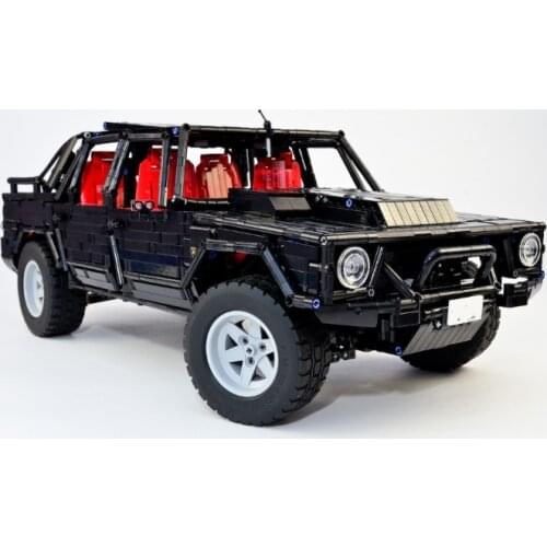 New SUV technology building block RC SUV LM002 DIY assembly childrens education toy gift model MOC-59456