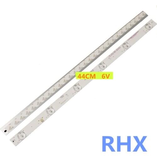 FOR Hisense Changhong Konka 6 lamp 6V high brightness LCD LED universal light bar LCD TV backlight 44CM 100%NEW
