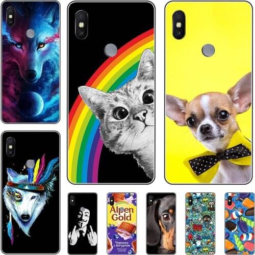 For Xiaomi Redmi S2 Case 5.99" for Redmi Y2 Ultra-thin Soft TPU Silicone Back Cover for Xiaomi Redmi S2 Global Version Cases