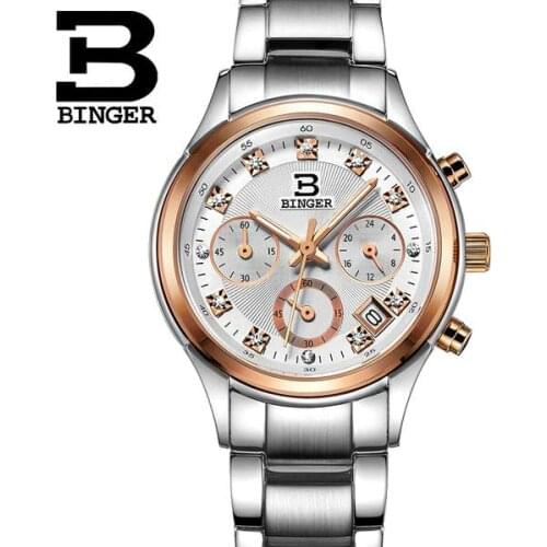 Dress Watches For Women Fashion Wrist Rhinestone Men And Women Couple Watch Binger Watch Men 2015 Relogio Feminino