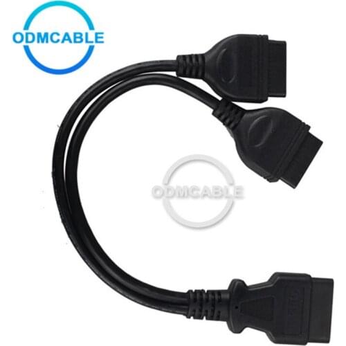 ELM327 2 In 1 Converted Cable OBD2 Extension Cable