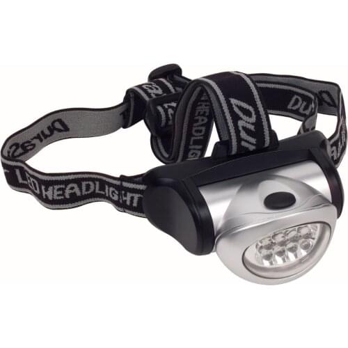 Head lamp 8 LEDs Miner Headlight Headlamps Adjustable Fishing Camping Light led head light alonefire hp79 CE/RoHS Approved