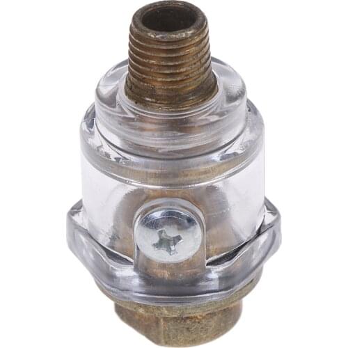 Hot New Hardware Oiler Lubricator Of 1/4" BSP Mini In-Line Oiler Lubricator For Pneumatic Tool & Air Compressor Pipe 1PC