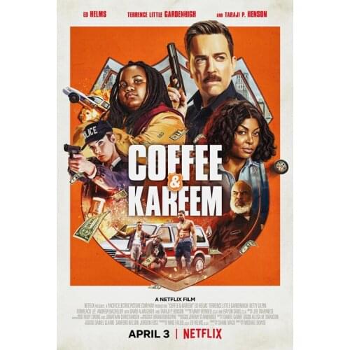 L0101 Coffee & Kareem Movie Silk Fabric Poster Art Decor Indoor Painting Gift