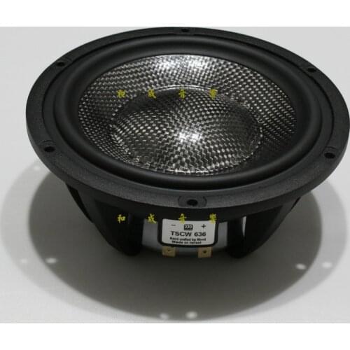 New authentic MORE MORE TSCW636 6-inch carbon fiber flagship subwoofer unit Neodymium Magnetic