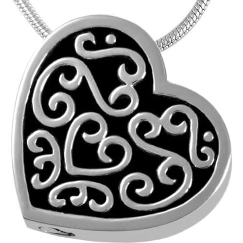 Wholesale Vintage Stainless Steel Fashionable Patterns Ash Hoder Pendants Women Female Girl