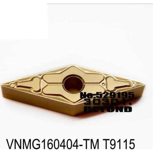 Original VNMG VNMG160404 VNMG160404-TM VNMG160408-TM T9115 Turning Tungsten carbide inserts VNMG160404 Lathe Tools