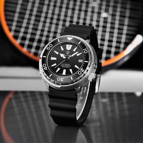 PAGANI DESIGN New Men Mechanical Wristwatches Luxurious Sapphire Glass Automatic Watches 300M Waterproof Stainless Watch for Men