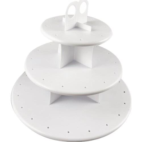 Cake Stand Display Tower 3-Layer Cupcake Stand Food Display Stand Cake Stand Wedding Decoration Birthday Party Favor