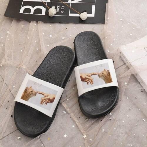 2021 women slippers Minchelangelo Fahion Harajuku Slippers house outdoor Beach slides flip flops women