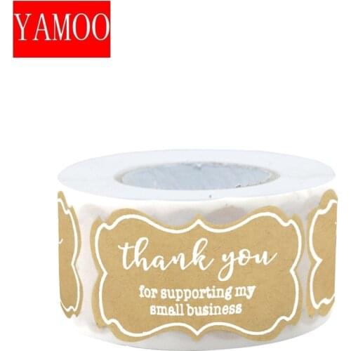 250Pcs Kraft Stickers Paper Labels Blank Christmas Gift for Jar Candle Glass Bottle Office Classification stationery sticker