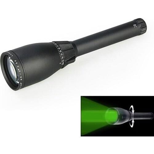 Tactical BSA Laser Genetics ND3 High Power Output ND3 X50 Long Distance Green Laser Designator Flashlight with Adjustable Mounts