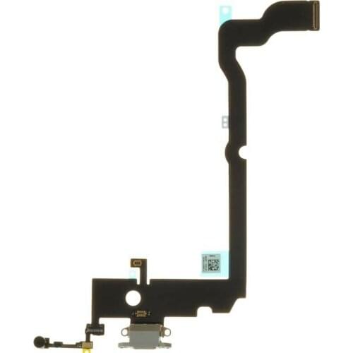 Replacement Parts Flex Cable Charge Port for iPhone XS Max Silver