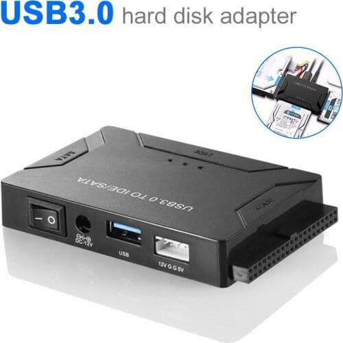 ZUIDID EU/U.S./U.K./Australia Four-Country Specification USB 3.0 To SATA IDE ATA Data Hard Disk Adapter Data Transfer Converter
