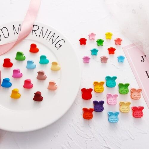 1Set=10PCS New Girls Cute Colorful Cartoon Hairpins Children Lovely Hair Clips Barrettes Headbands Kids Fashion Hair Accessories