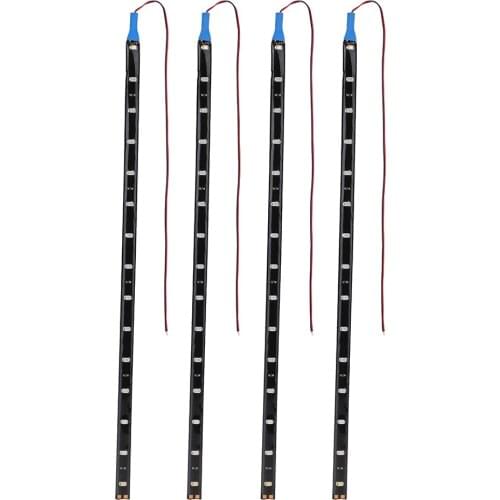 30cm 15 LED Waterproof Car Auto Motors Truck Flexible Light Strip Automobile Motorcycle