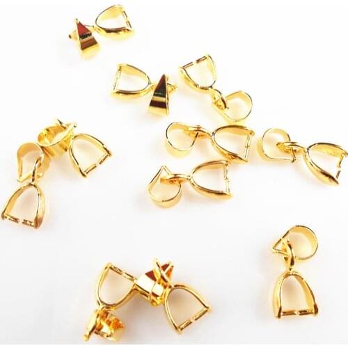 50pcs Jewelry DIY Accessories 925 Sterling Silver Hook For Necklace Findings & Components PJ063