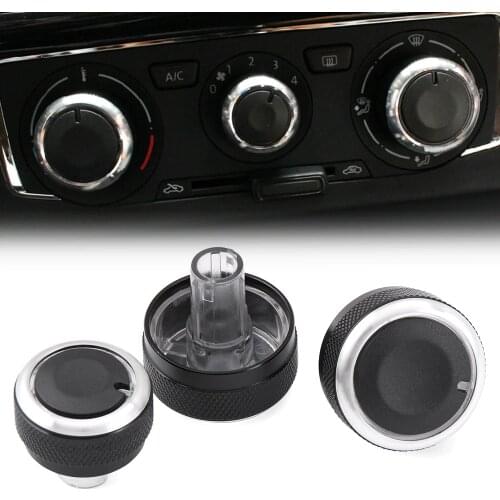 Car AC Knob Air Conditioning control Switch For Volkswagen VW Jetta MK6 Bora Golf 5 Tiguan Touran Passta B6 B7 For Skoda Octavia