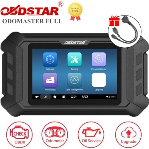 OBDSTAR ODOMASTER Cluster Calibration/OBDII and Special Functions Cover More Vehicles Models Get Free Fca Adapter
