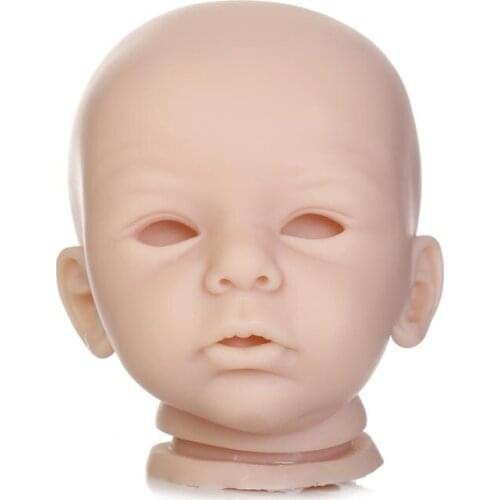 DIY Blank Kit Soft Vinyl Reborn Doll Kit Free Shipping Unisex Doll Accessories with 3/4 Limbs